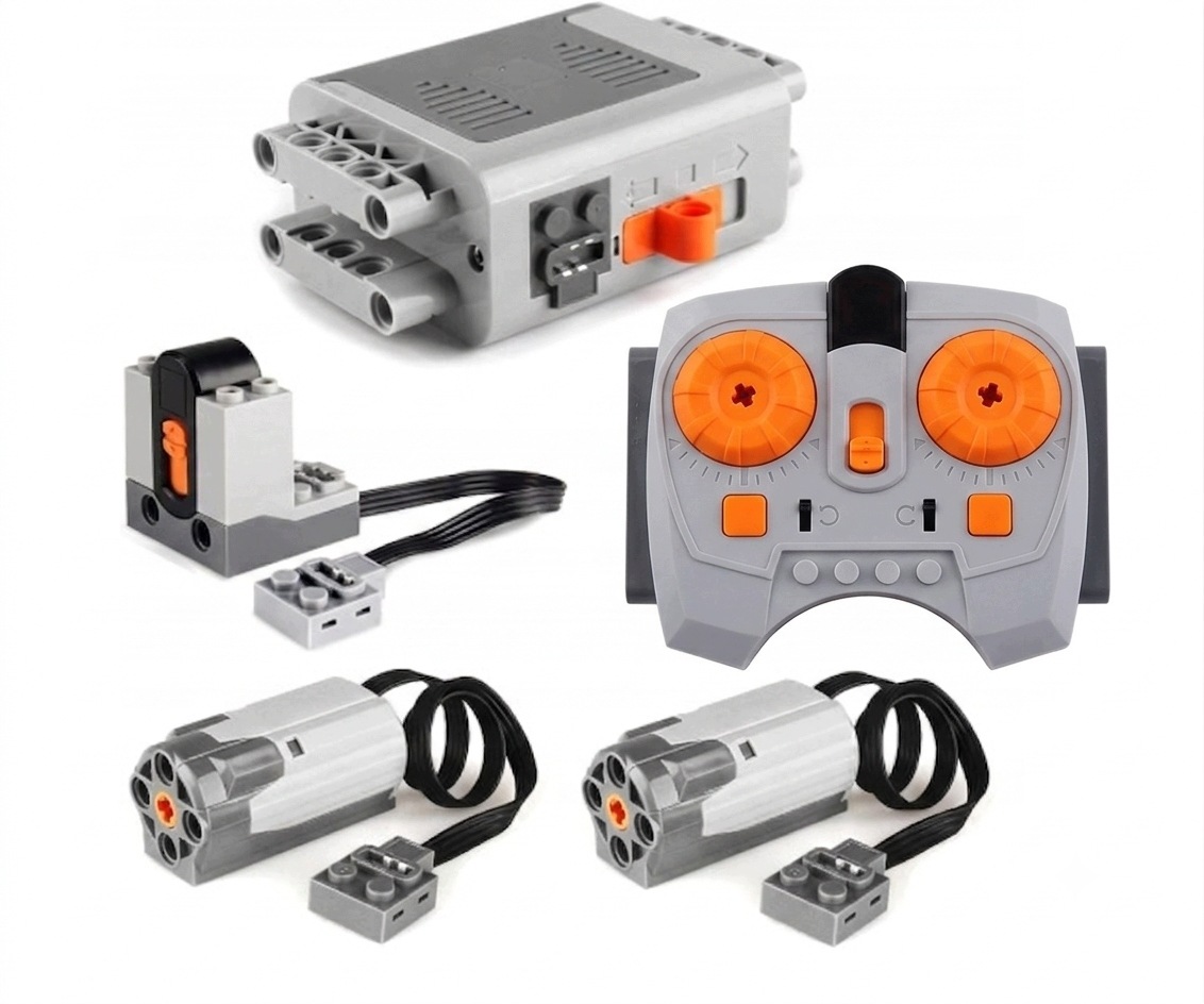 Zestaw Technic Power Functions motor 2x silnik pilot 8881 8883 8884 8879 N