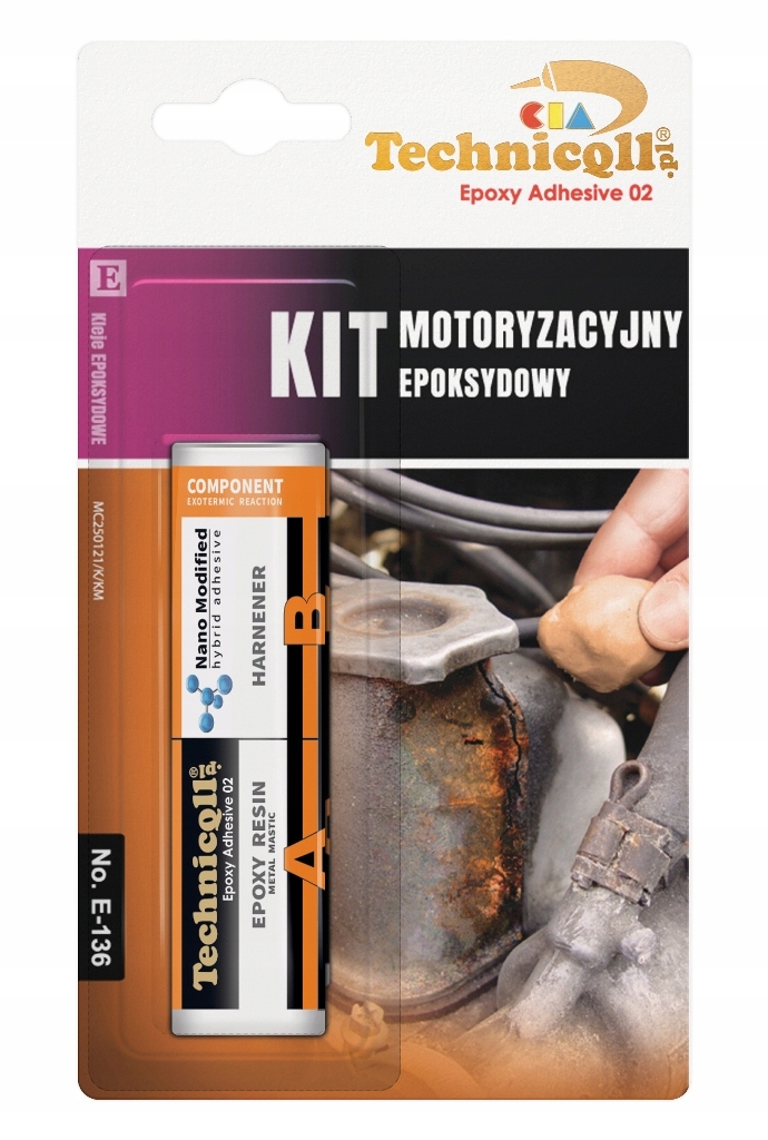 

Kit motoryzacyjny epoksydowy odporny na benzynę