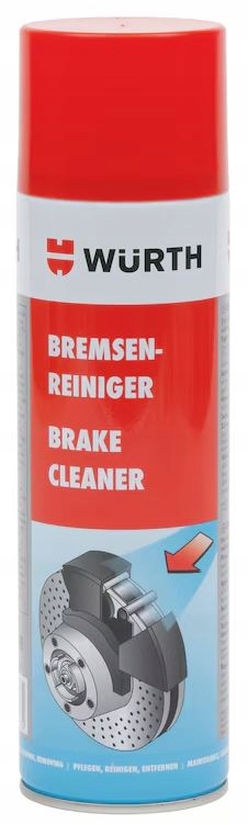 Wurth Uniwersalny Odtłuszczacz Zmywacz Do Hamulcowych 600 ML