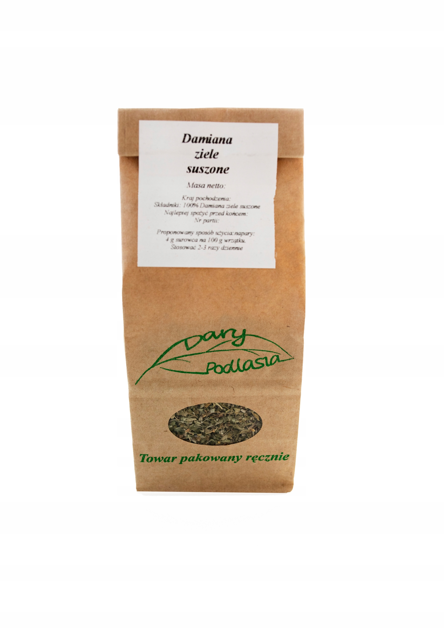 

Damiana ziele damiany 500g Dary Podlasia