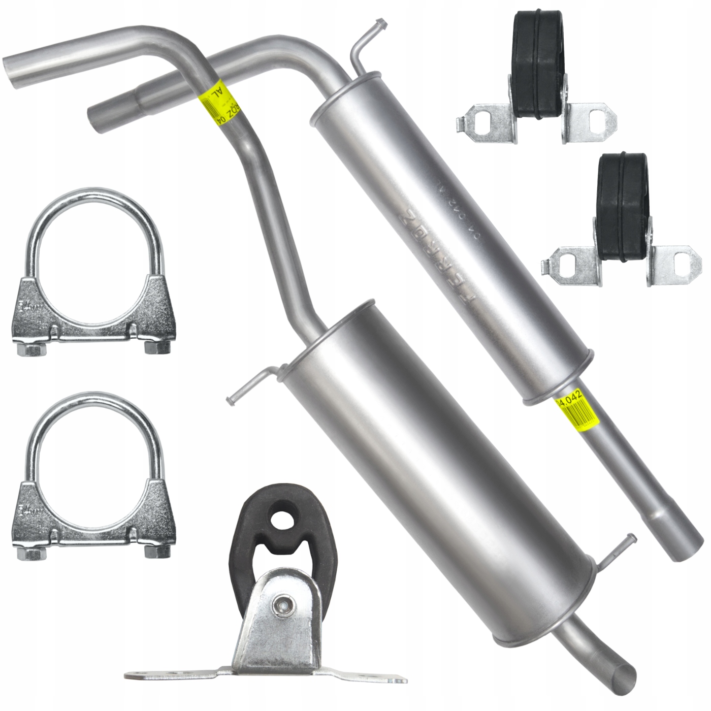 Комплект глушника Skoda Fabia 99-я 1 6Y 1.2 HTB седан