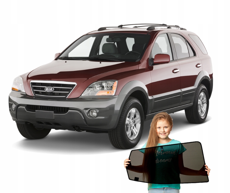 Záclony RayStop určené pro Kia Sorento I 1 Suv