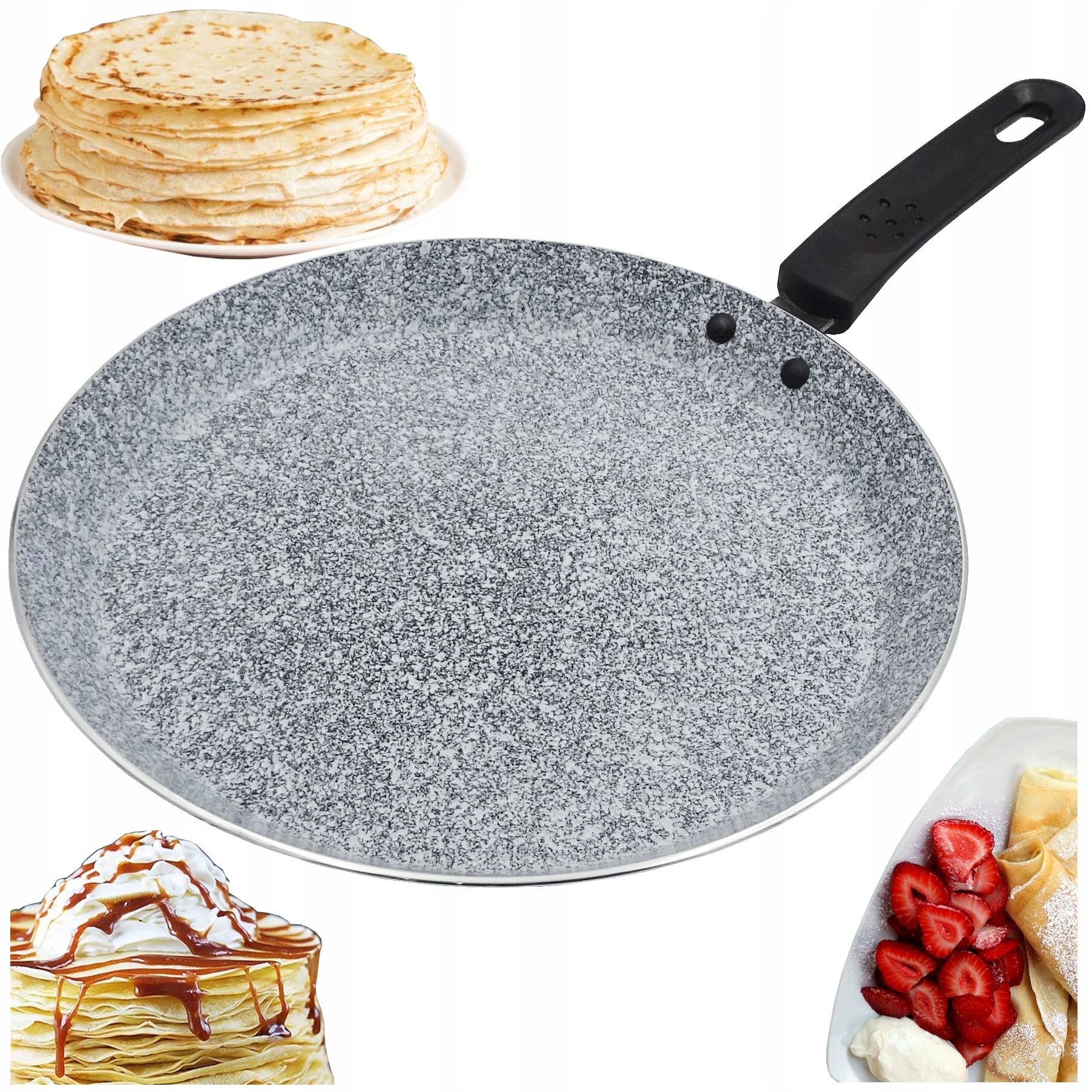 

Patelnia Do Naleśników Marmurowa Indukcja Gaz