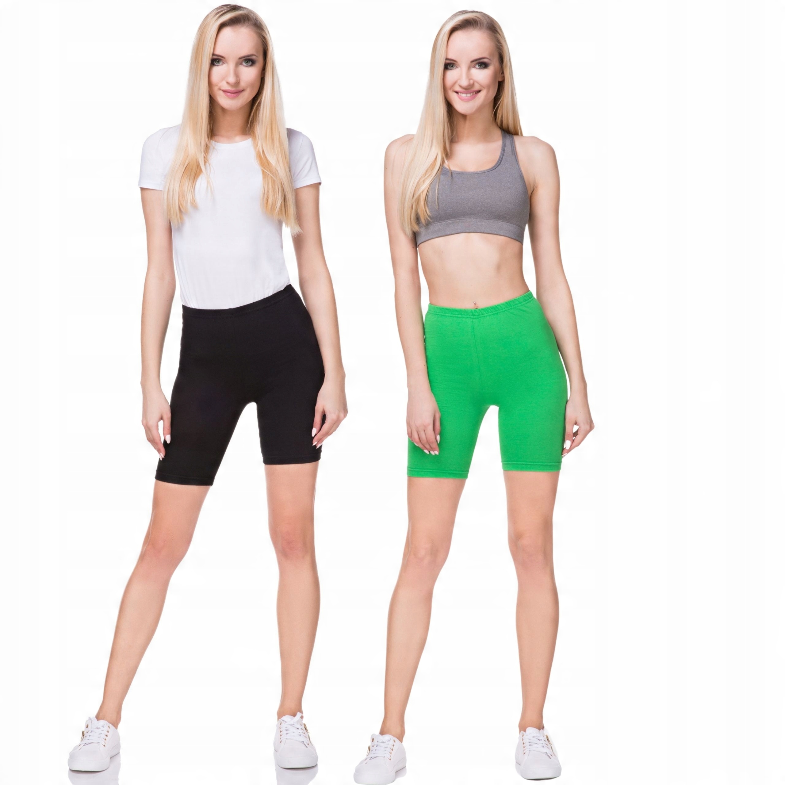 

Dwupak Damskich Kolarek Bawełniane Legginsy L
