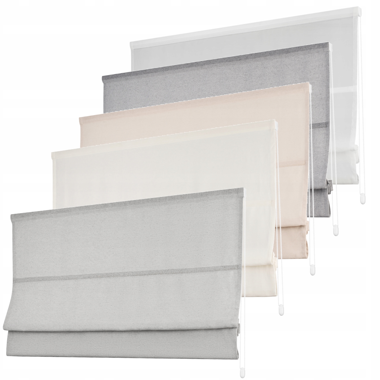 ROLETY ROLETA RZYMSKA NA OKNO NATURAL i BATYST Promocja 7 kolorów DEKRO