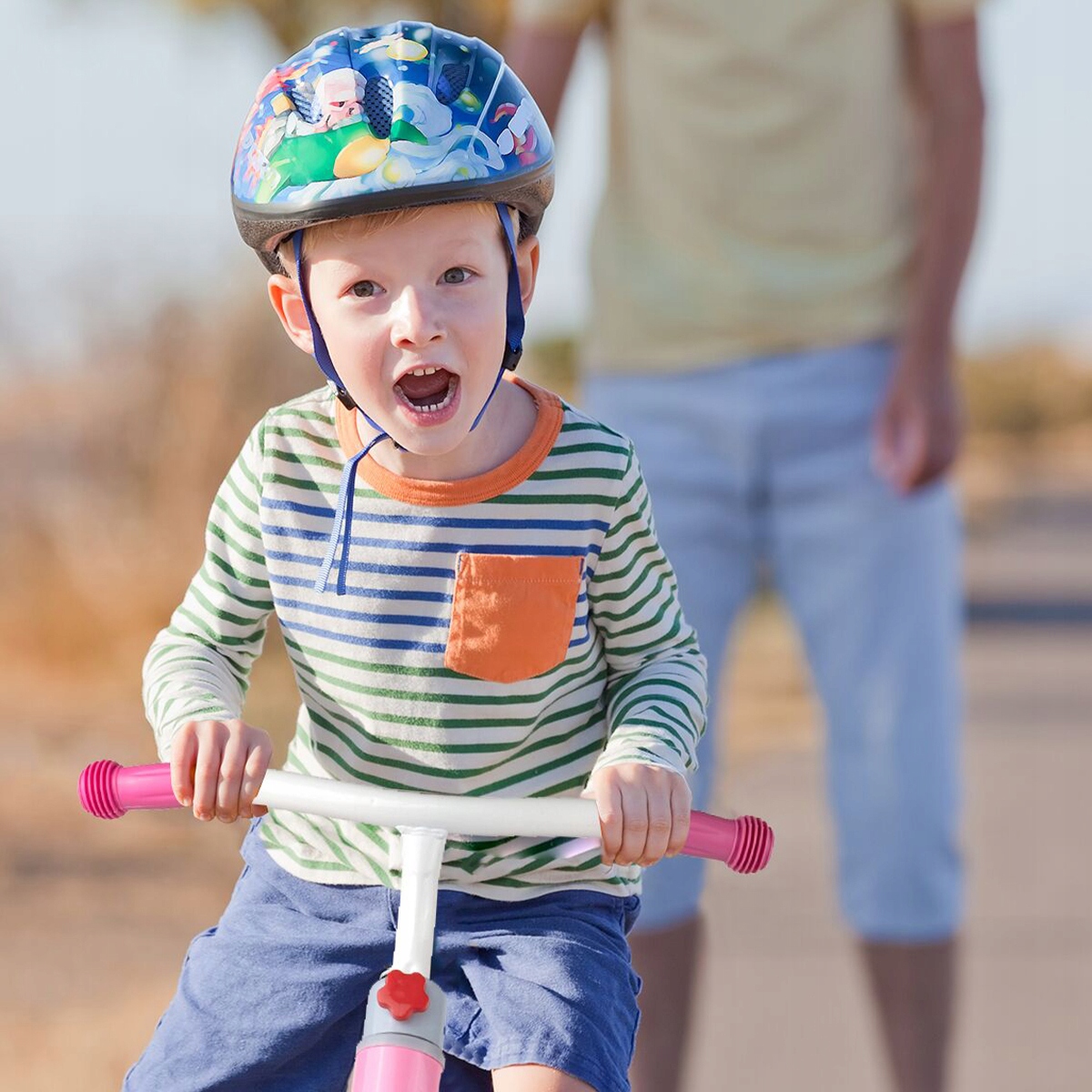 Rower Biegowy Dziecięcy 12" Koła EVA, Różowy, Stalowa Rama Rama Stalowa