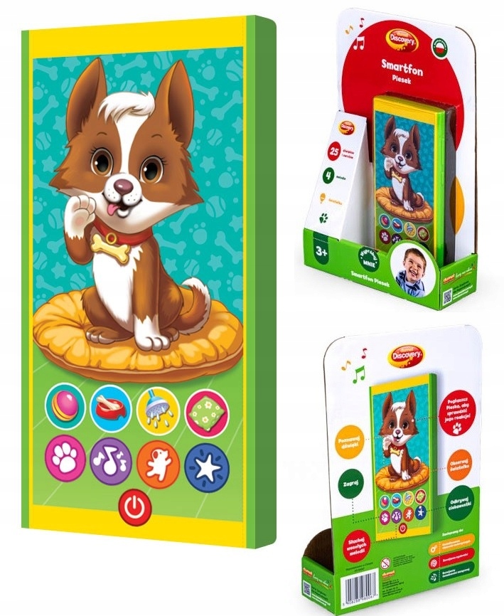 DUMEL DISCOVERY SMARTFON PIESEK 80067