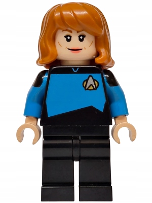 Lego Minifigurky: Star Trek: trek001 Dr. Beverly Crusher 10356