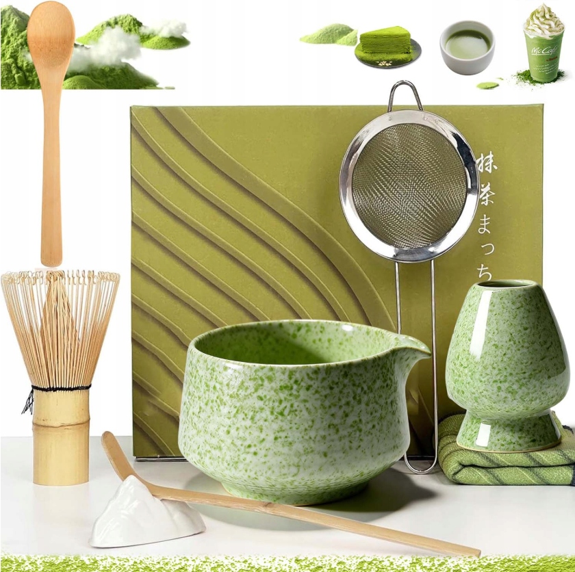 Sada Na Čaj Matcha 8-DÍLNÁ, Nástroje Na Přípravu Čaje