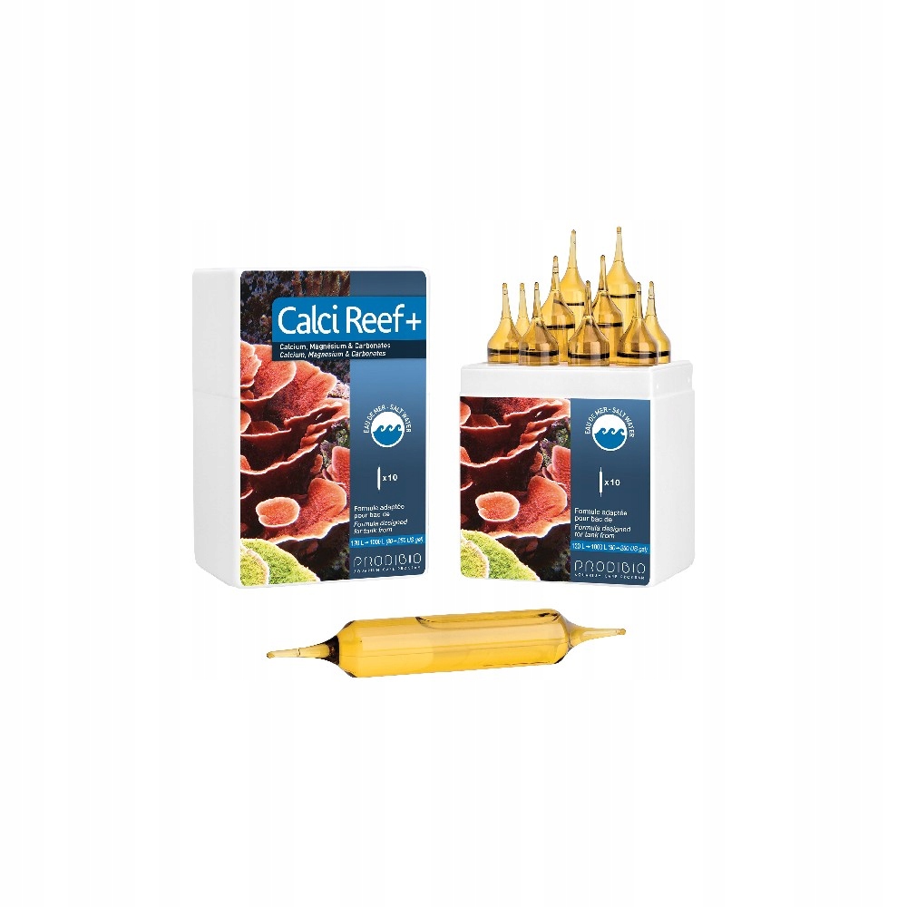 Levně Vápník Do Mořského Akvária Doplněk Calci Reef Plus Ampule Hnojivo