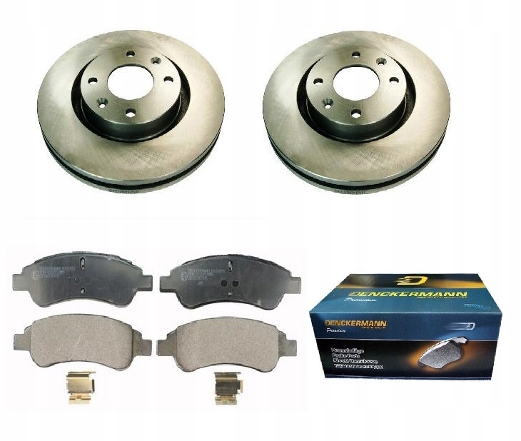 Kotouče Citroen C3 II C4 Přední 266 mm Ventilek