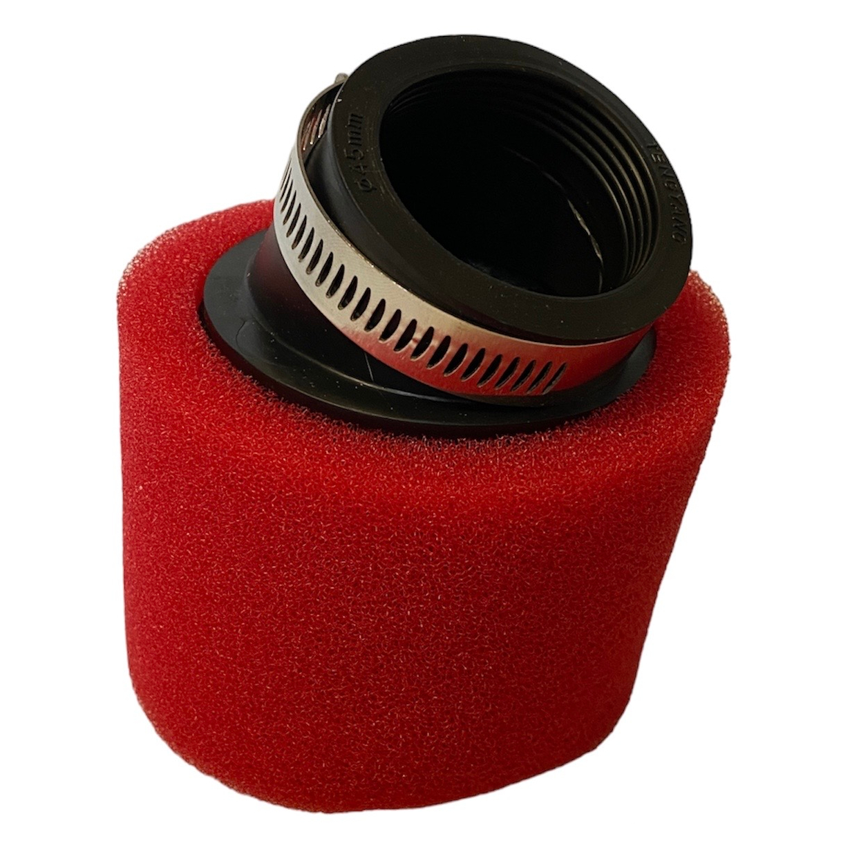 Filtr powietrza 45 mm do gaźnika Nibbi Mrf Kayo Pitgang Rxf czerwony
