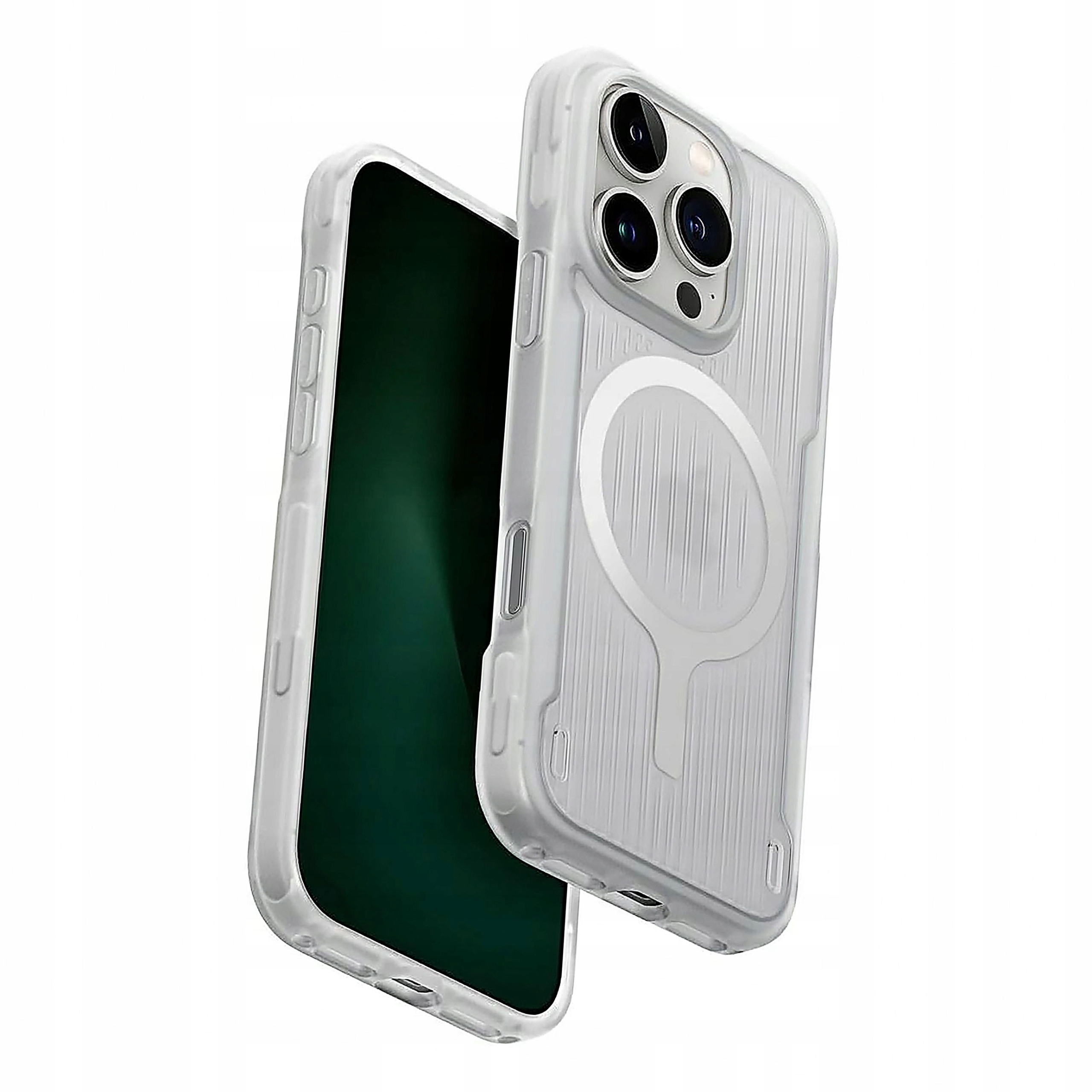 Etui plecki Uniq Combat Active Magclick Charging do iPhone 16 Pro białe