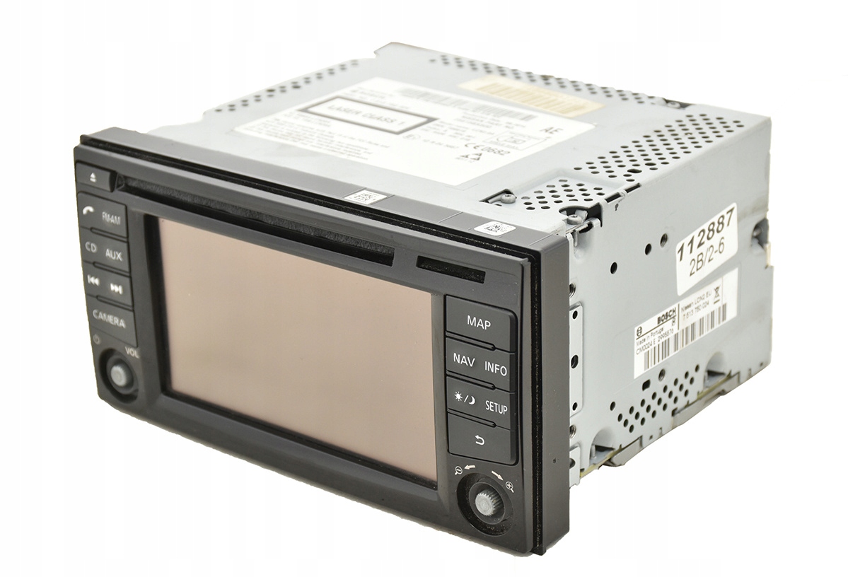 25915BX80D - Радио навигация NAVI NISSAN NOTE E12