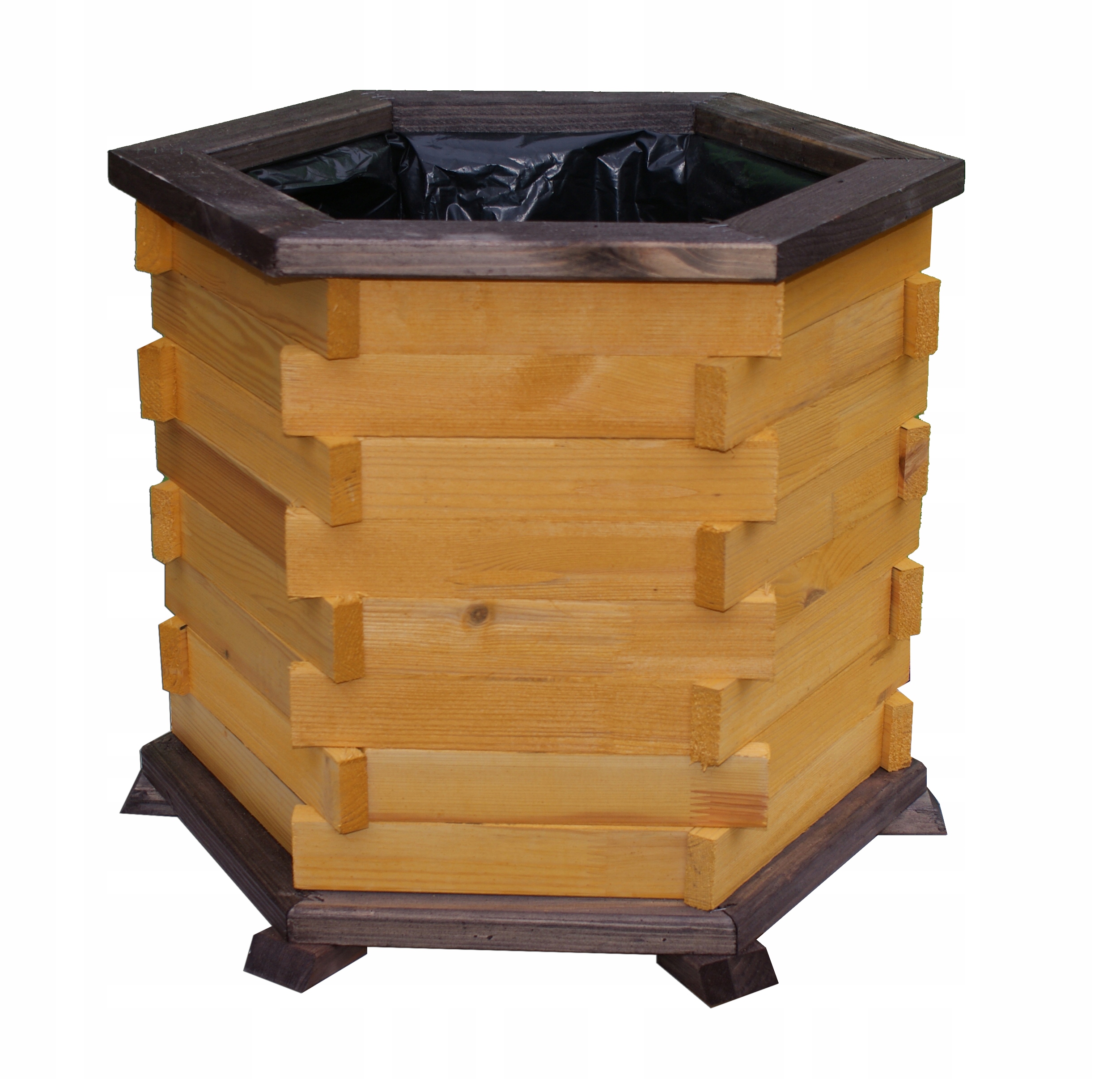 

Donica Na Kwiaty Ogrodowa Drewno 40cm Producent