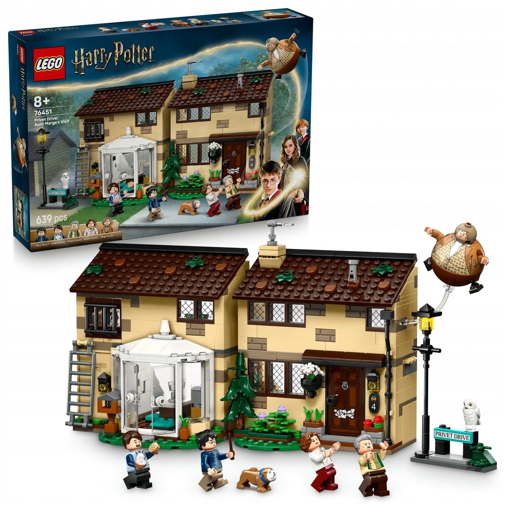 Lego Harry Potter 76451 Zobí ulice: Návštěva tety Marge
