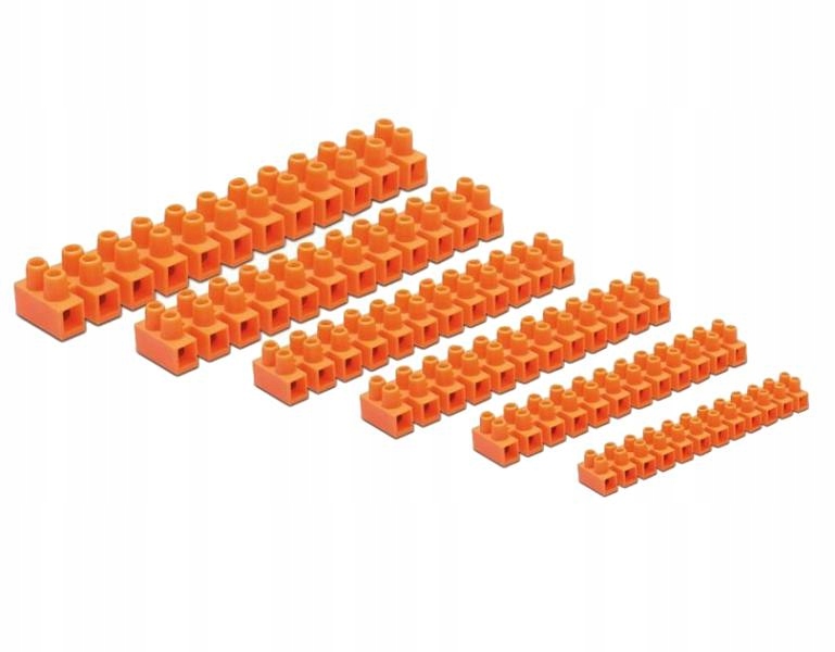 

Listwa złączka 12-torowa 4mm2 400V pomarańczowa