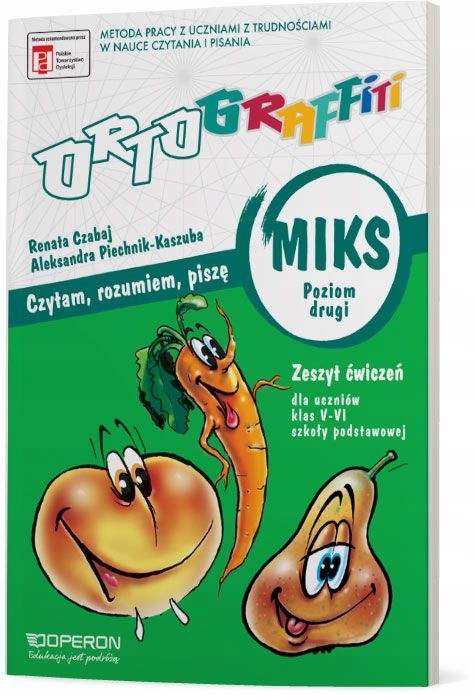 

Ortograffiti Miks. Poziom 2. Operon