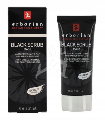 Black Scrub Mask 2-IN-1 Exfoliating Mask