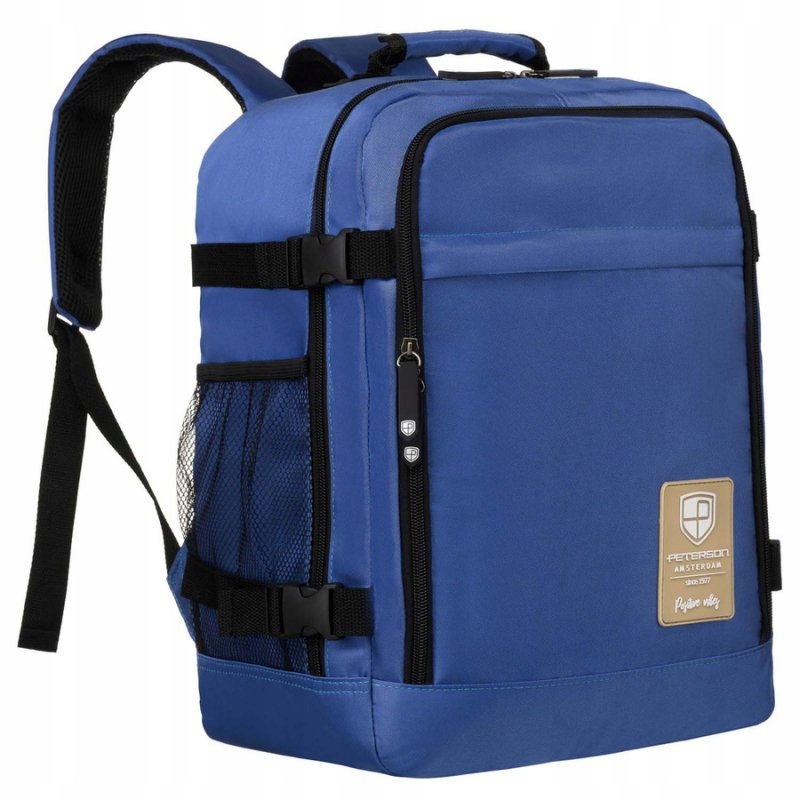 Voděodolný cestovní batoh Peterson se dvěma přihrádkami a držákem na kufr s Usb portem