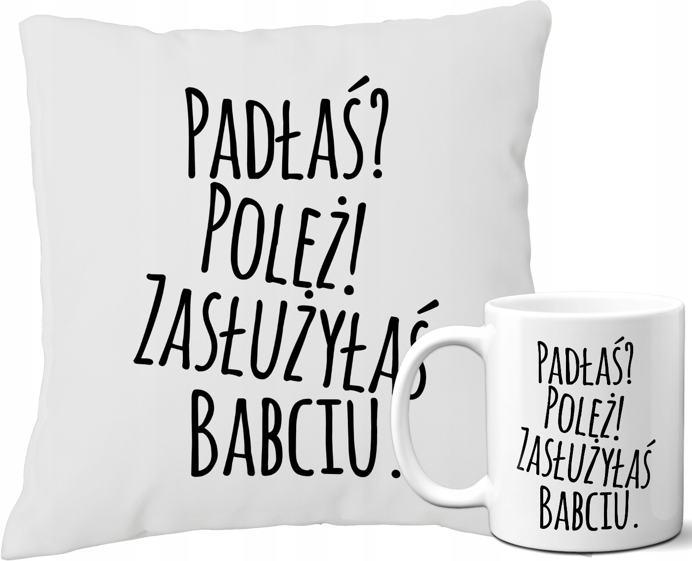 

Poduszka + Kubek - Prezent Dzień Babci Dziadka