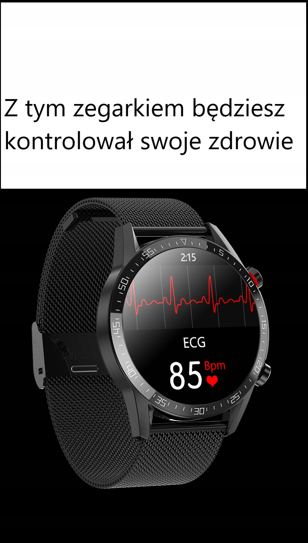 MĘSKI ZEGAREK SPORTOWY SMARTWATCH WODOODPRNY Rodzaj smartwatch