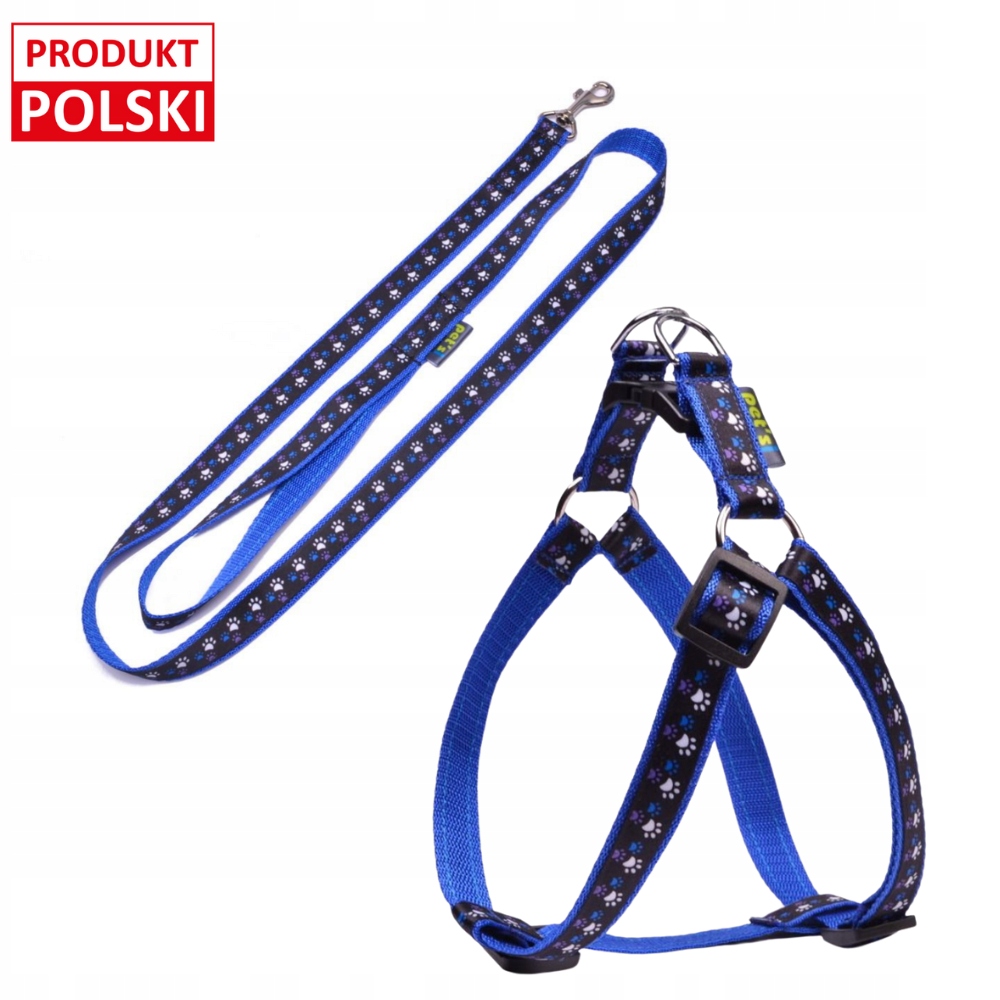 

Komplet szelki i smycz dla psa Petsi rozmiar S