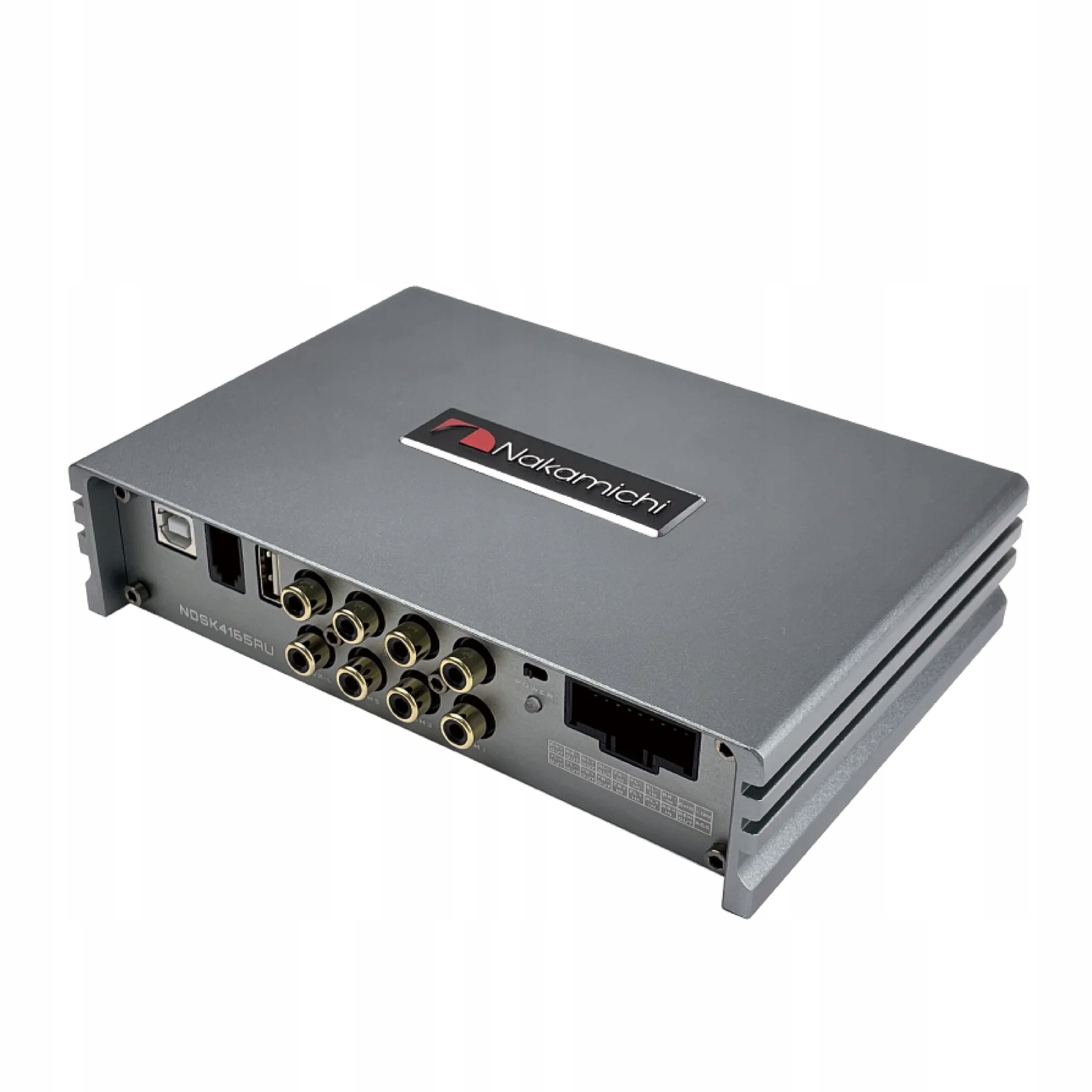 Procesor dźwięku Nakamichi NDSK4165AU 6 presetów Hi-level 2 Aux Bt 4x60 W