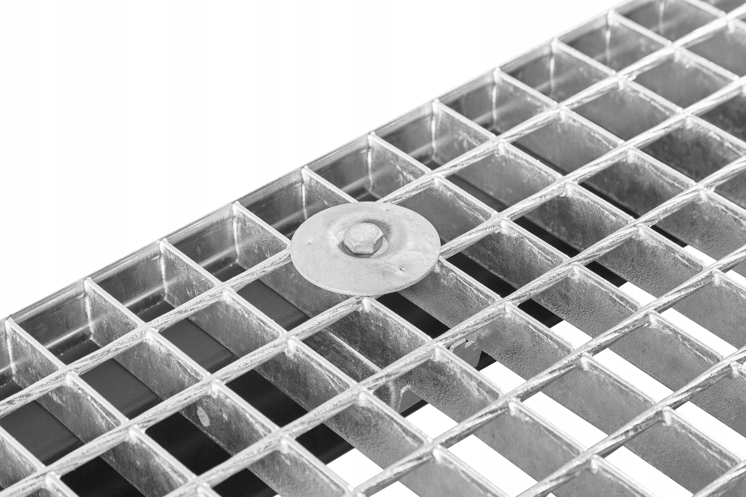 Klamra górna | talerzyk G16 | ocynkowana | uchwyt do krat pomostowych Kod producenta PA054