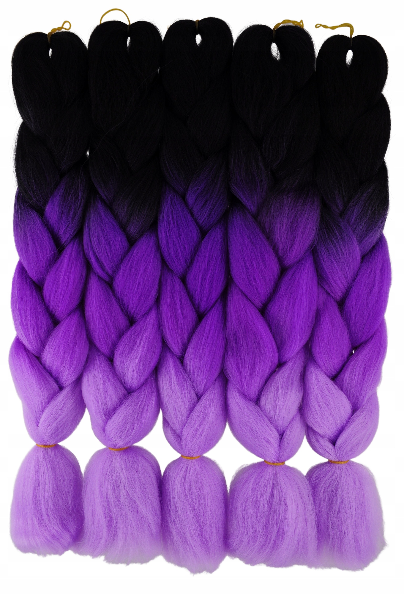 WŁOSY SYNTETYCZNE KOLOROWE WARKOCZYKI OMBRE 3-07 Marka Smart Colours