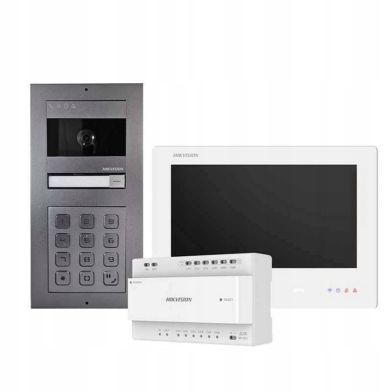 Hikvision DS-KIS704EY-ACW2/Aluminum 2-vodičový videovrátnik Hd (a)