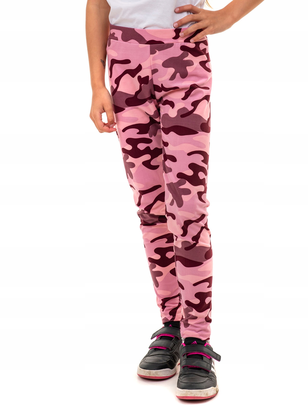 

Legginsy dziewczęce getry moro Moraj róż 98-104