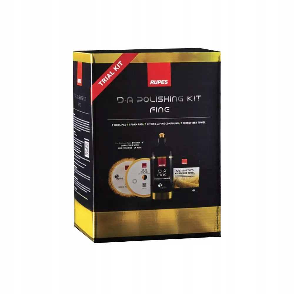 Rupes Zestaw polerski DA FINE TRIAL KIT