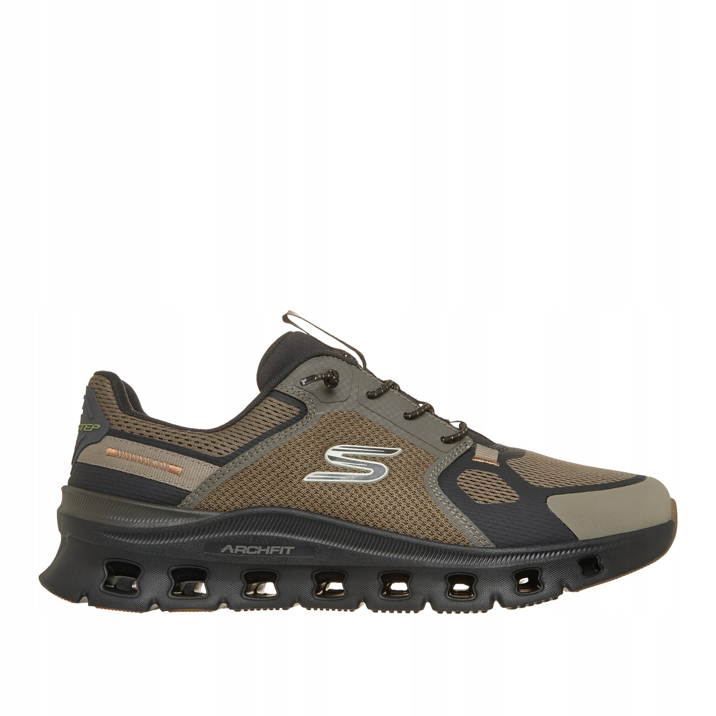 Pánské boty Skechers Arch Fit Glide Step Pro 233113 Hnědé Nazouvací 43
