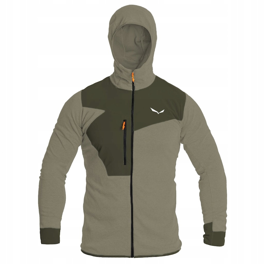 Mikina Salewa Puez 2 Dry Dark Olive M