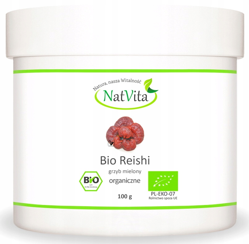 

NatVita Bio Reishi Grzyb proszek 100g