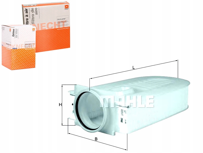Knelx 1833 Vzduchový Filtr Mercedes C (C204), C T- Asistent řidiče #33