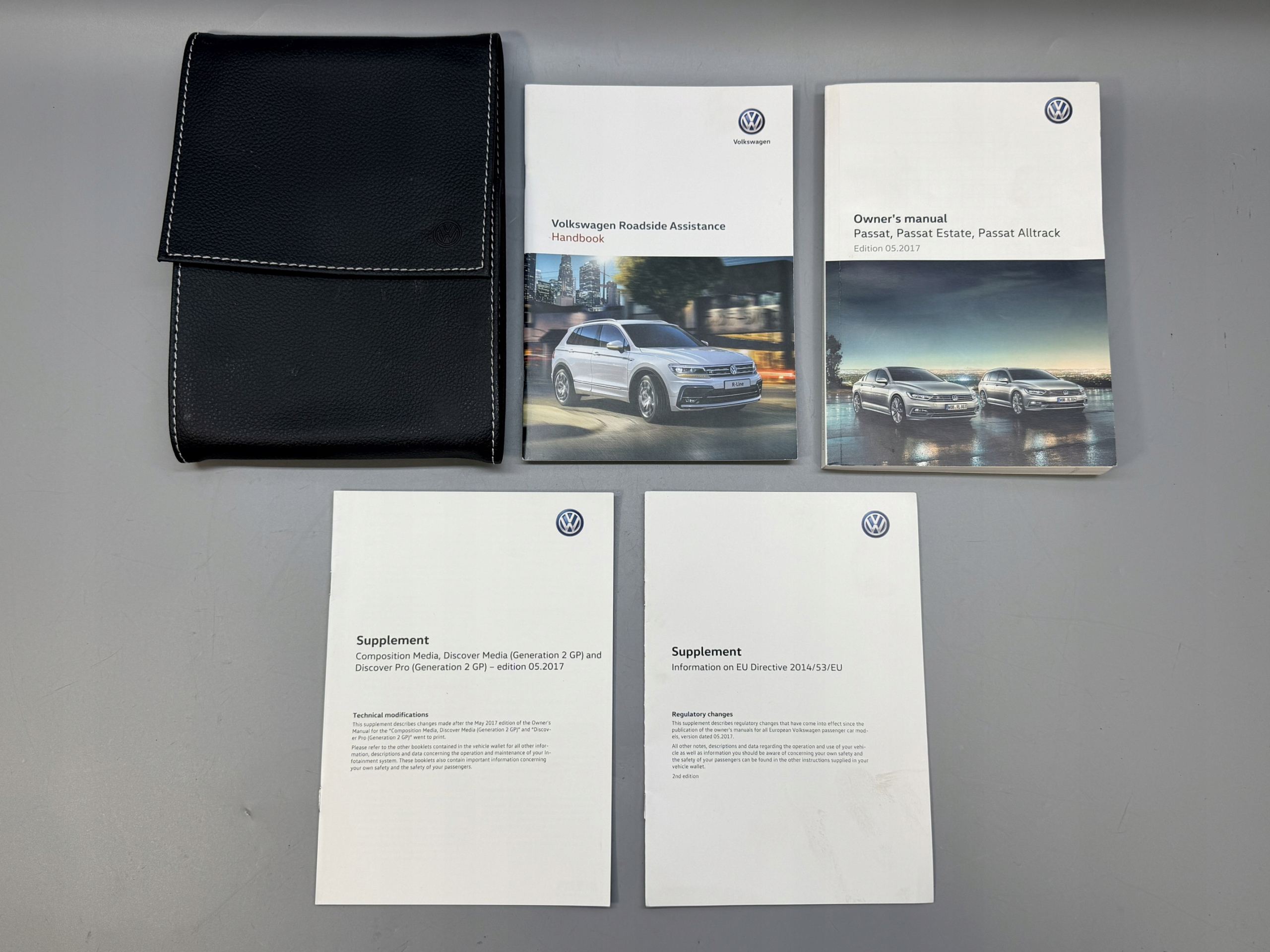 VW PASSAT B8 INSTRUKCJA OBSŁUGI ETUI KSIĄŻKA