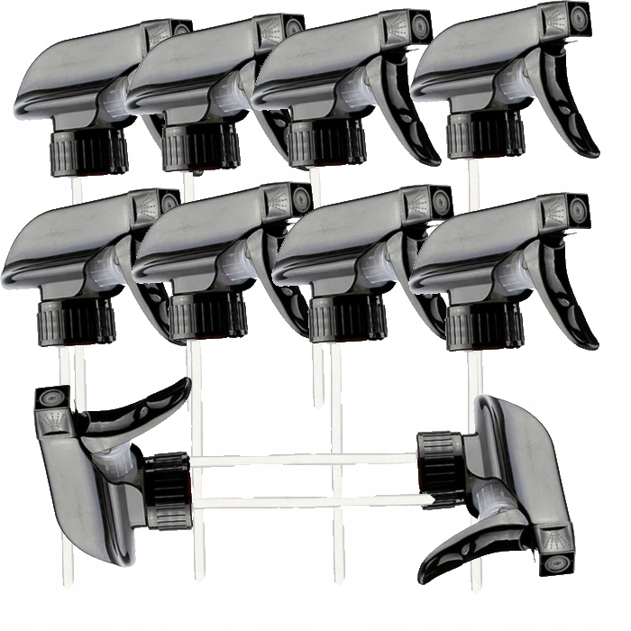 Zestaw 10 Triggerów do butelek 1L czarny 28mm/410 Atomizer Trigger On Off