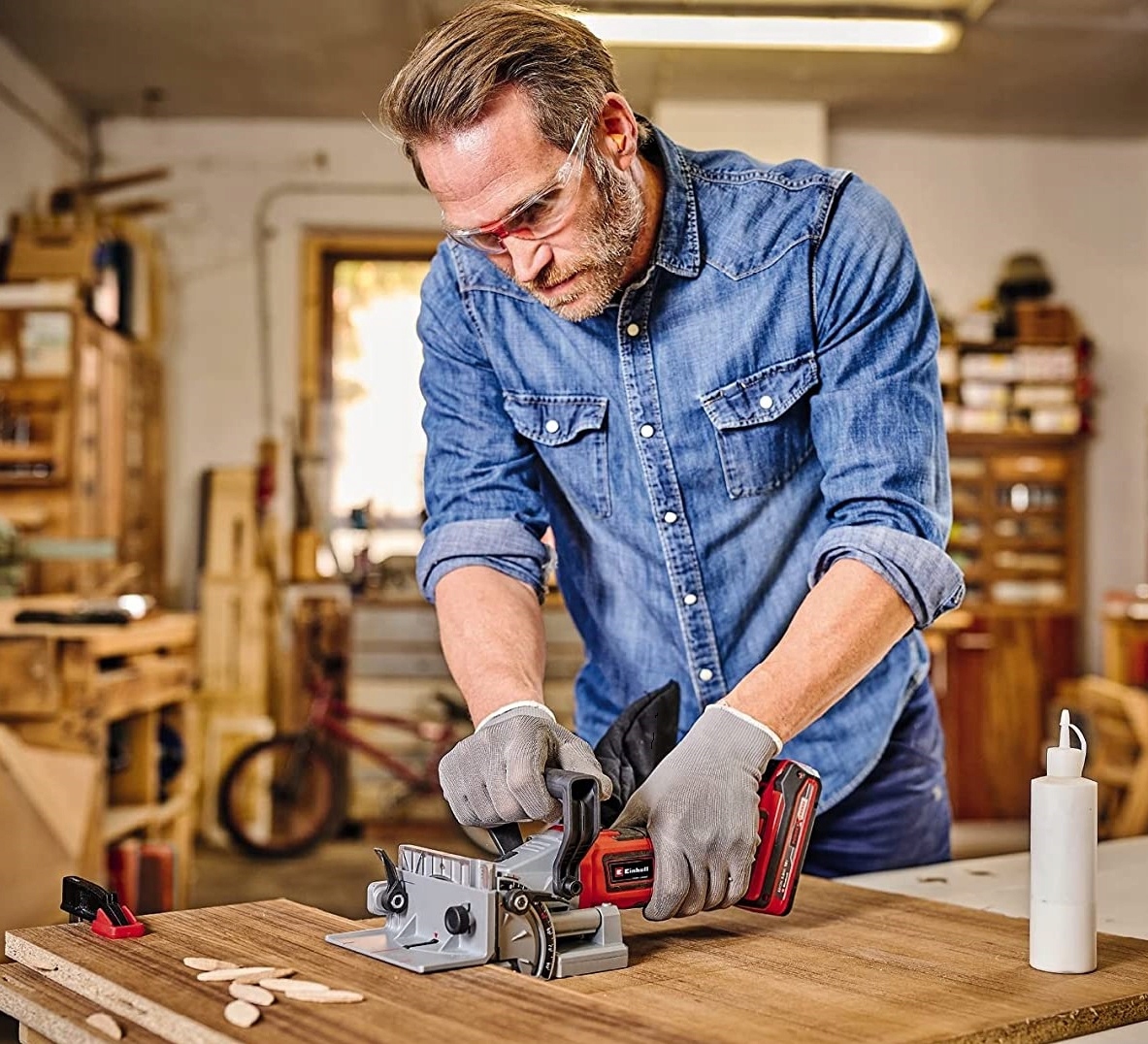 Lamelownica Akumulatorowa Frezarka Nutowa Akumulatorowa Body Korpus Einhell Marka Einhell