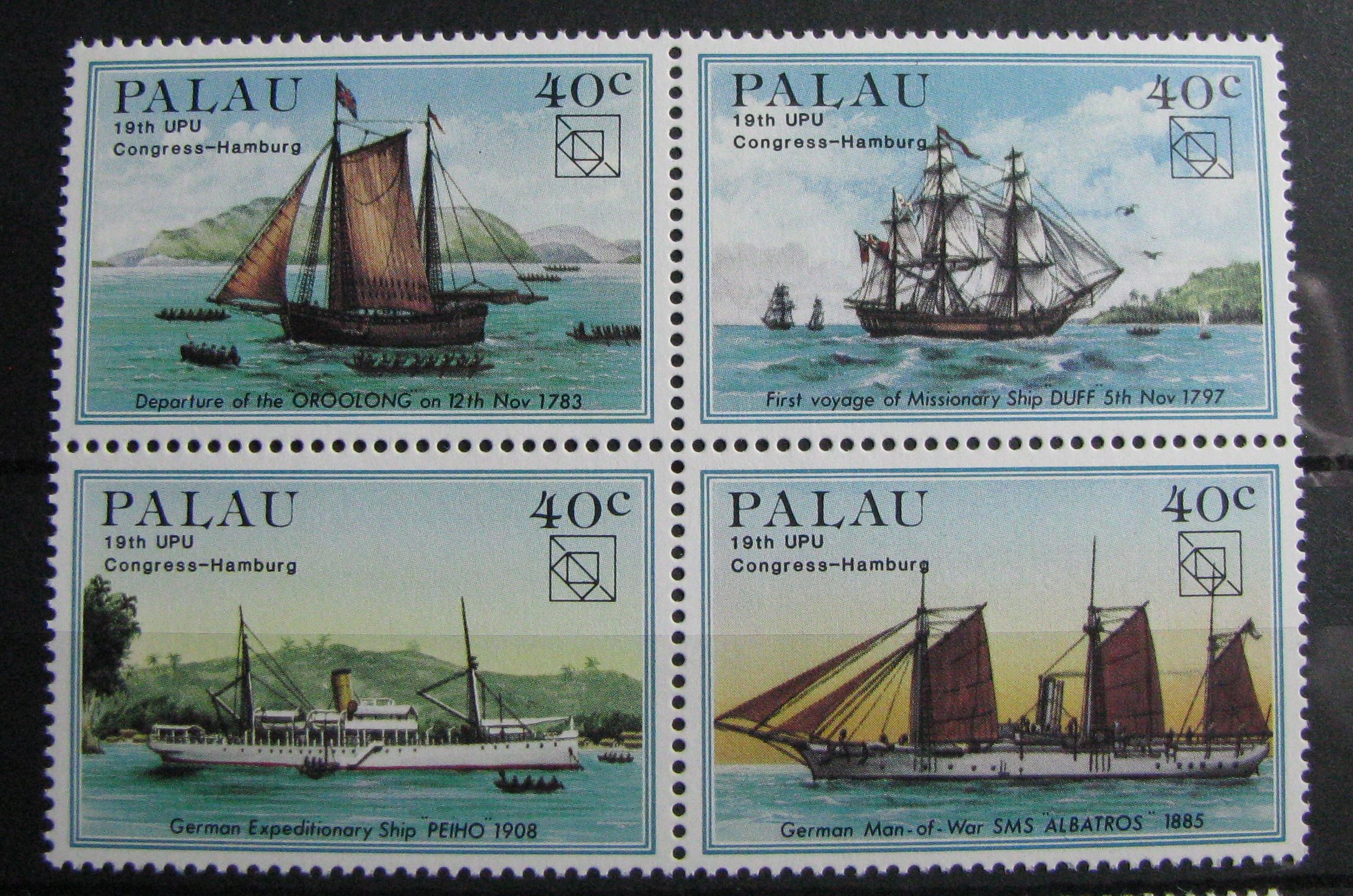 PALAU - Mi 51-54 **