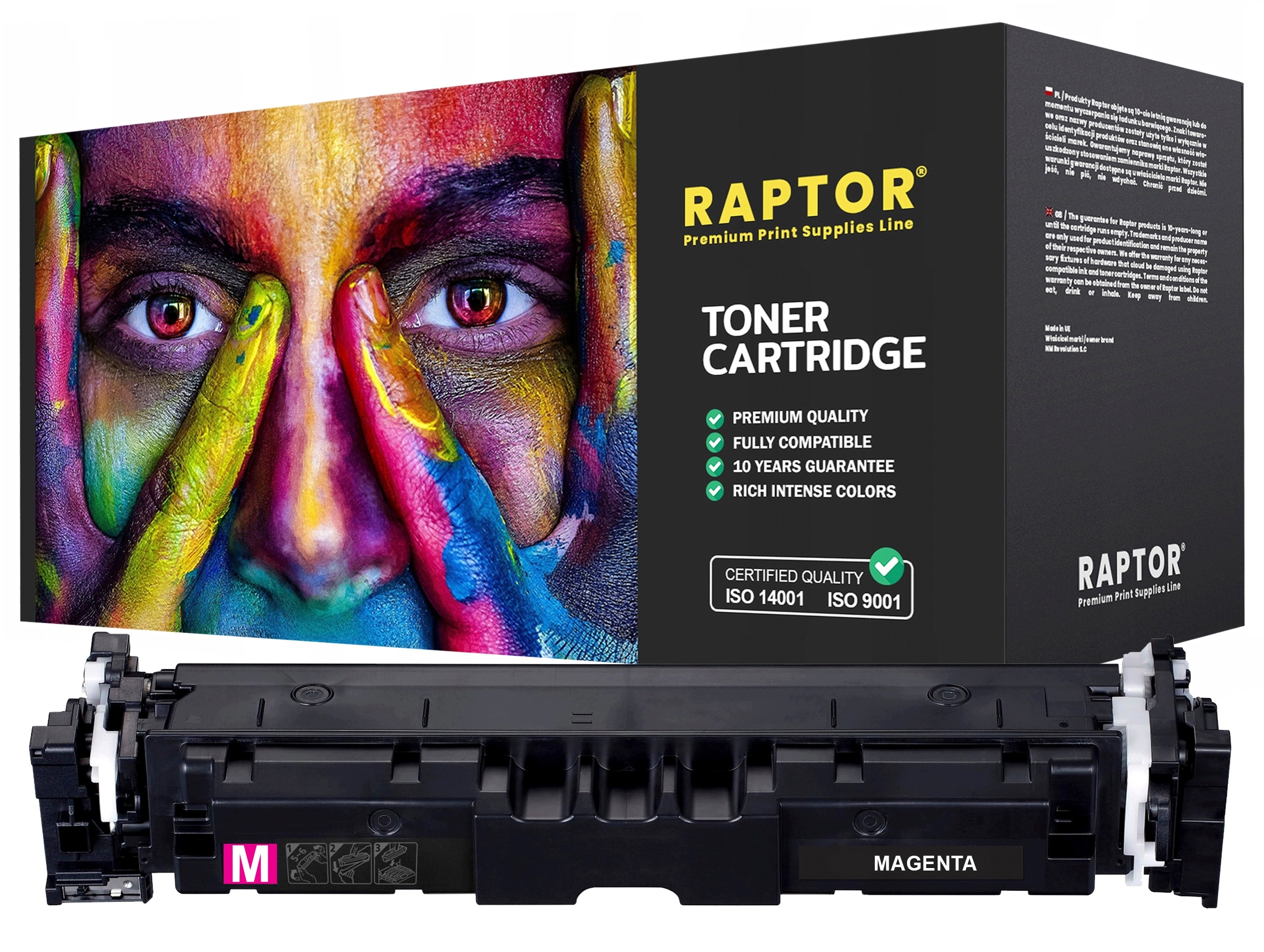 Toner CRG-075H Pro Canon i-SENSYS LBP646Cdw LBP647Cdw MF664Cdw MF667Cdw Chip