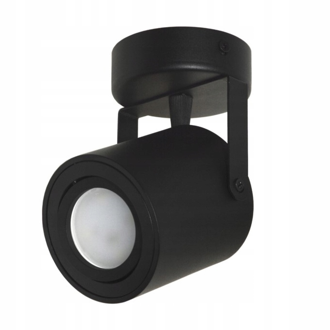 

Lampa oprawa sufitowa natynkowa Ruchoma czarna