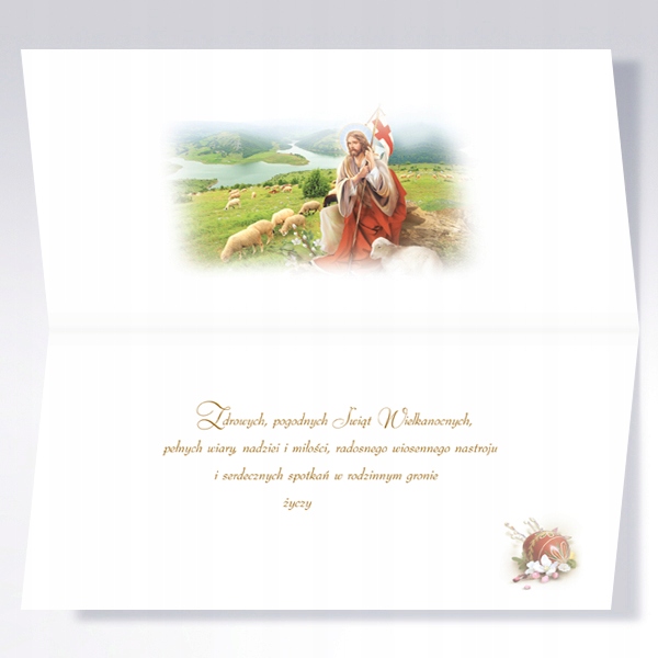 KARNET KARTKA ŚWIĄTECZNA WIELKANOC + KOPERTA 1 szt Kod producenta DL