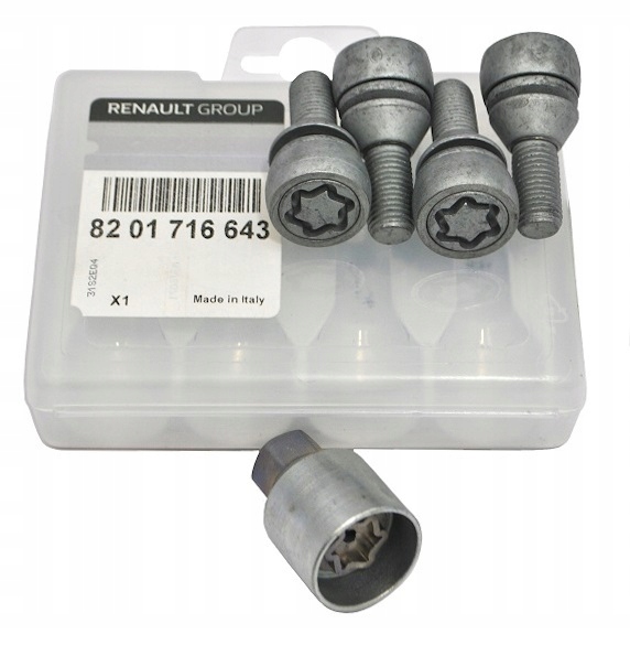 Sruby zabezpieczajace RENAULT CLIO IV R S oryg