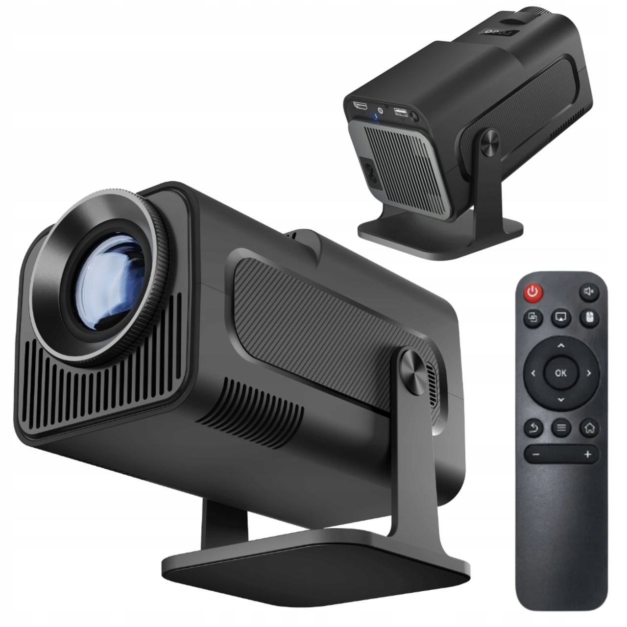 PROJEKTOR RZUTNIK 4K ANDROID LED WIFI MINI PRZENOŚNY FULL HD +SMART TV 2024 Kod producenta Rzutnik 4k led full hd wifi android smart tv