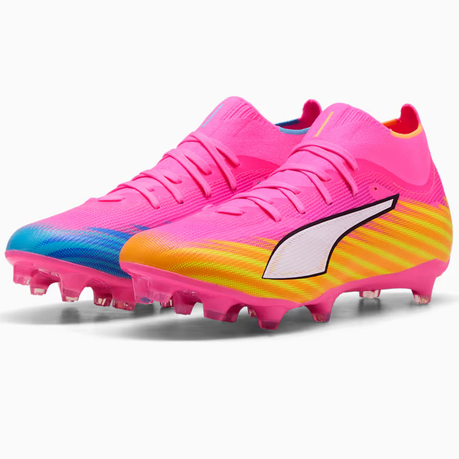 Boty Puma Ultra 6 Match+ Fg/ag 108702-05 růžové 45