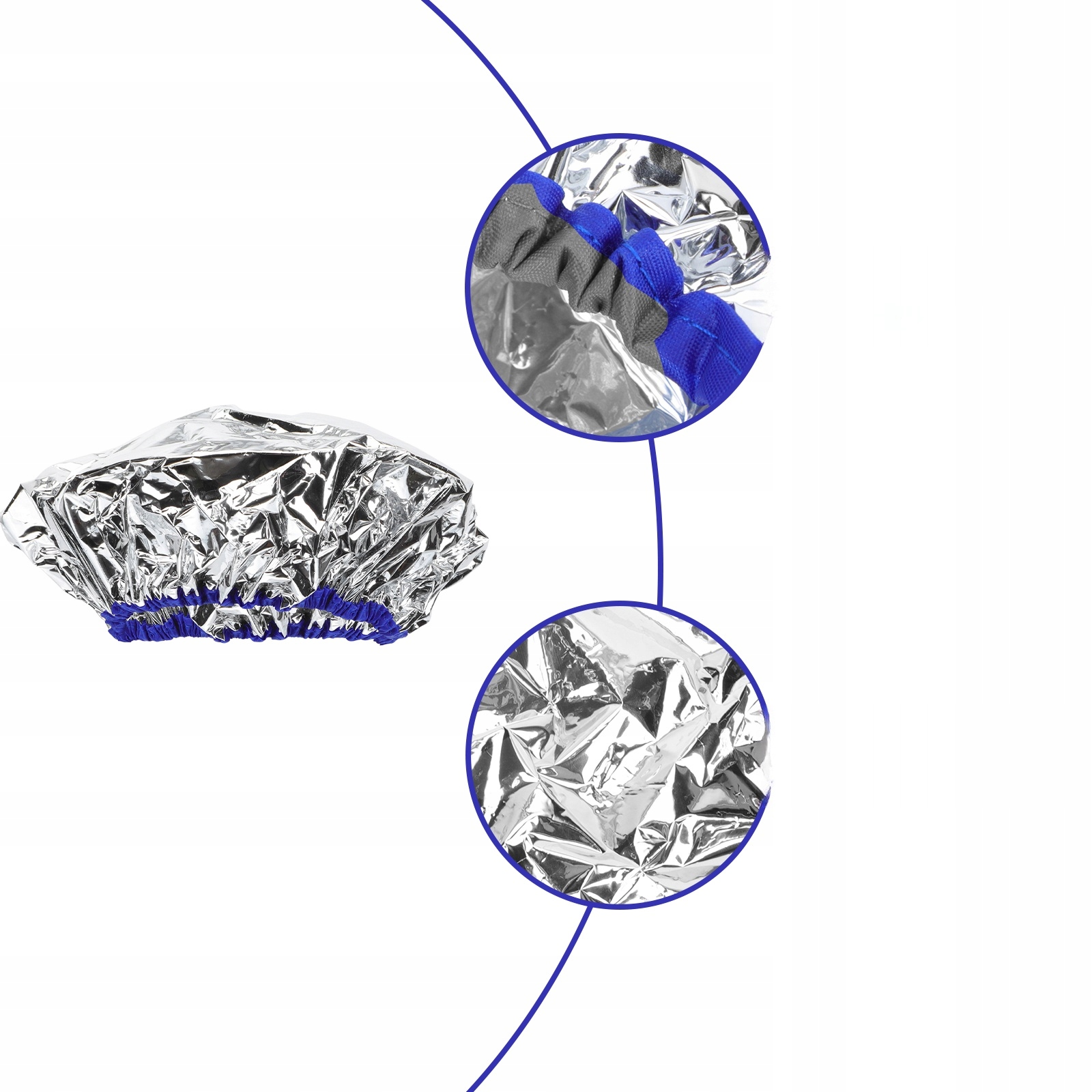 CZAPKA DO WŁOSÓW BEZPIECZNA CZAPKA DO WŁOSÓW MASKA DO WŁOSÓW CZAPKA Marka bez marki