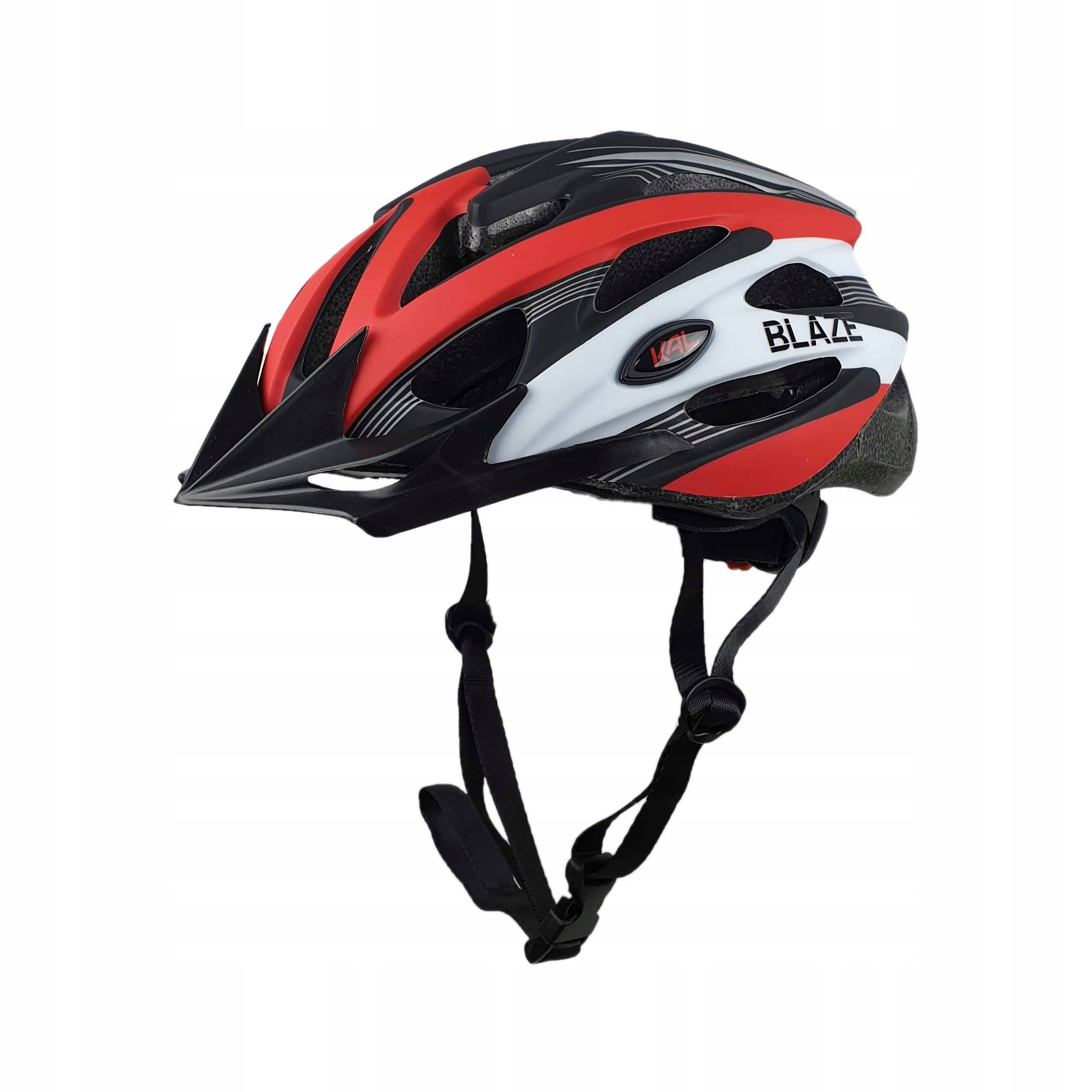 

Kask Rowerowy Regulowany Mat Red r.XL 61-63