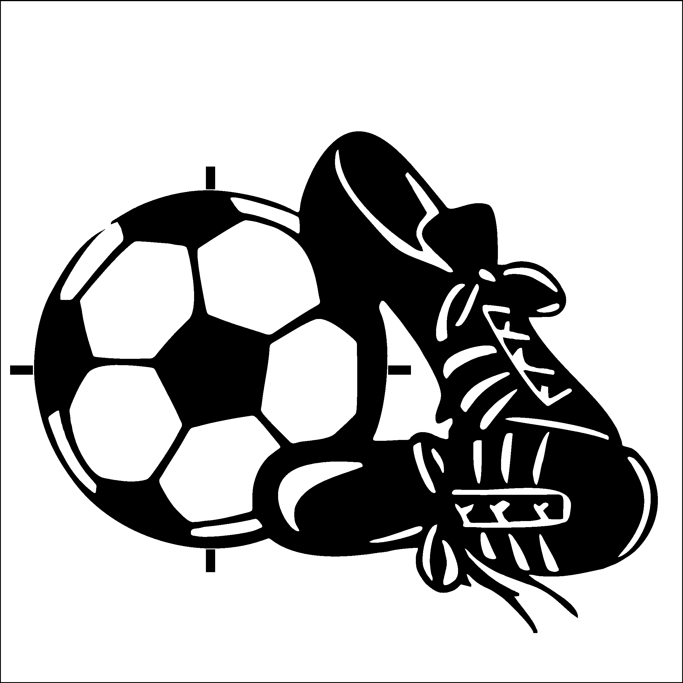 Šablona pro malování, opakovaně použitelný šablona //míč// 140x100